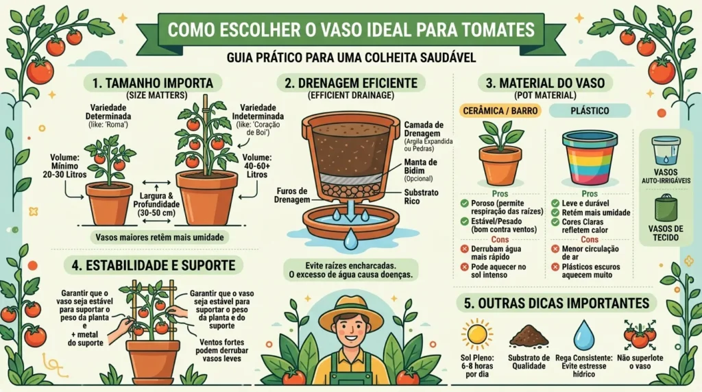 Como escolher o vaso