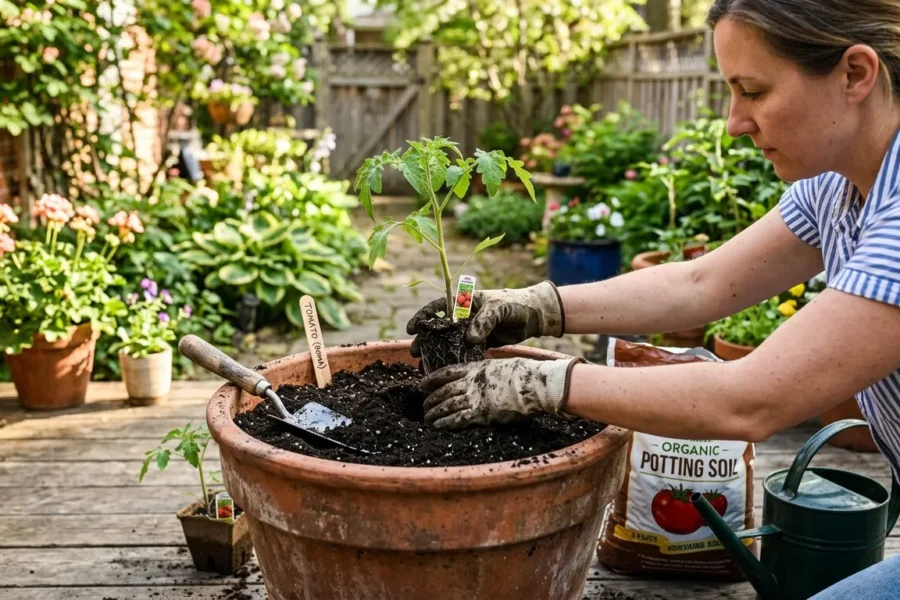 Como Plantar Tomate em Vaso